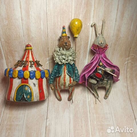 Игрушки на ёлку ручной работы