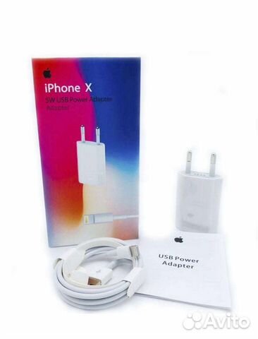 Зарядное устройство на iPhone новое