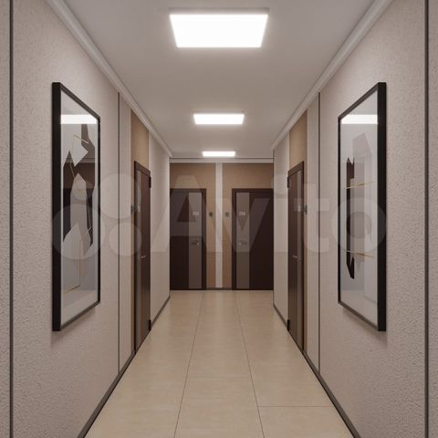 2-к. квартира, 53,4 м², 17/27 эт.