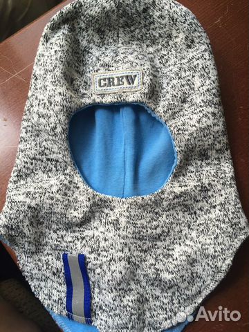 Шапка шлем р 52 весна осень