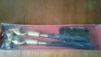 Щетка и ложка для обуви. Лошадь.Набор ссср.Винтаж