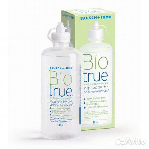 Раствор для контактных линз Bio True, 120 мл