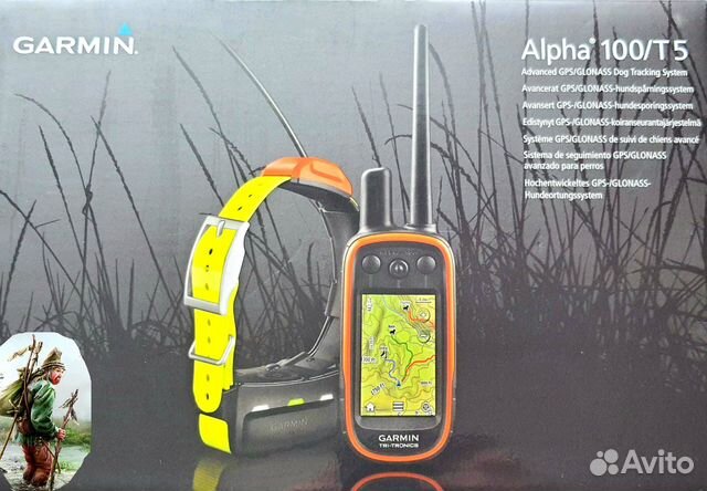 Garmin Alpha 100 с ошейником T5x/TT15x