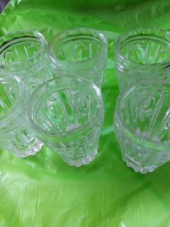 Стопка рюмки стаканы бокалы хрусталь СССР