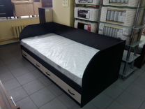 Кровать диван с ящиками и матрасом