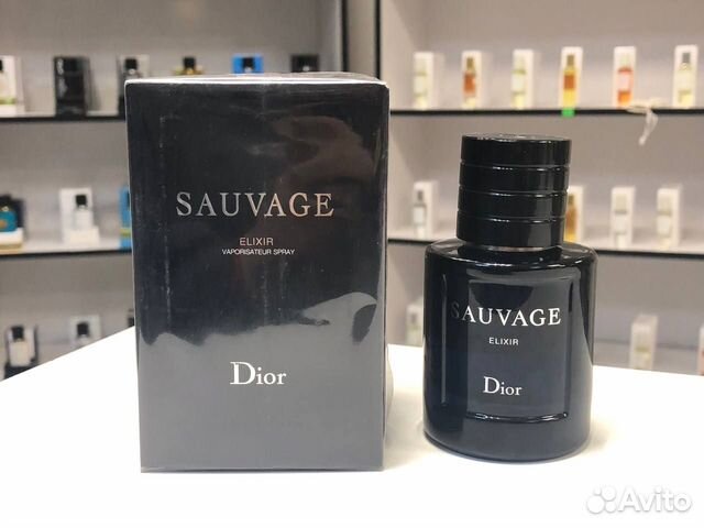 Мужские Dior Sauvage Elixir Диор Саваж 60мл