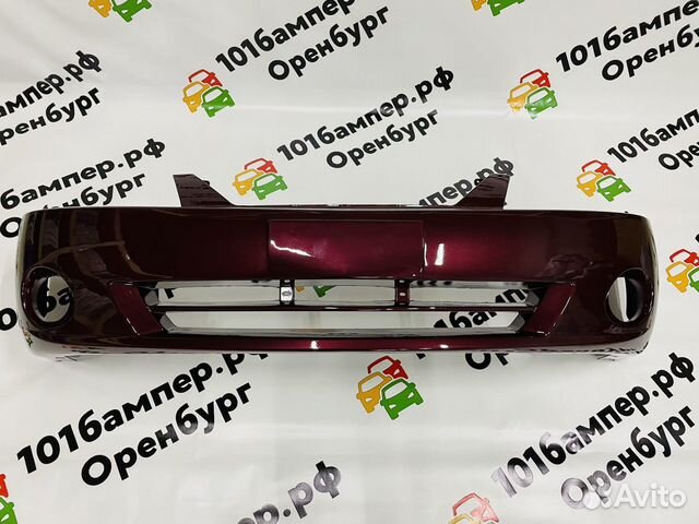 Бампер передний Kia Spectra цвет Красный перец