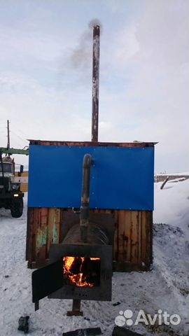 Печь для производства древесного угля