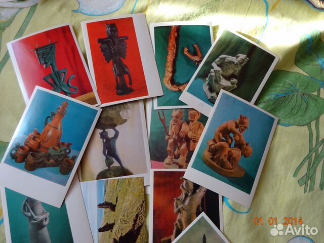 Коллекция чертей из музея Чюрлениса. Вильнюс, 1971