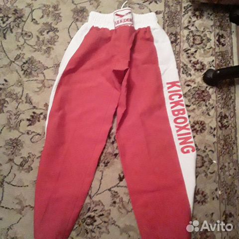 Штаны для кикбоксинга -новые.Рост-150