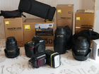 Nikon D750 body (пробег33554) +3 объектива и sb900