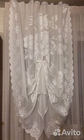 Тюль, Турция, 165х168см (белый)