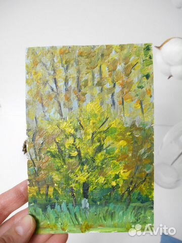 Картина маслом пейзаж