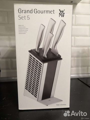 Набор кухонных ножей с подставкой WMF