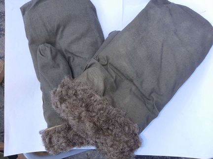 Рукавицы меховые (овчина) новые