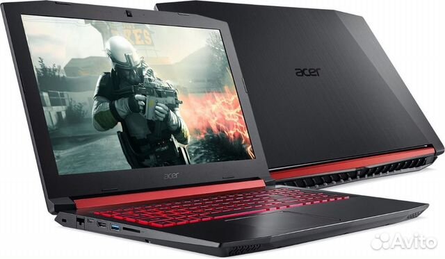 Игровой Acer Nitro\Ryzen 5\SSD\8Gb\gtx1650ti\144Гц