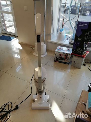 Вертикальный паровой пылесос Kitfort KT-575-2