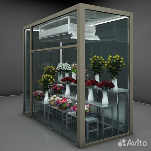 Цветочный холодильник (павильон)
