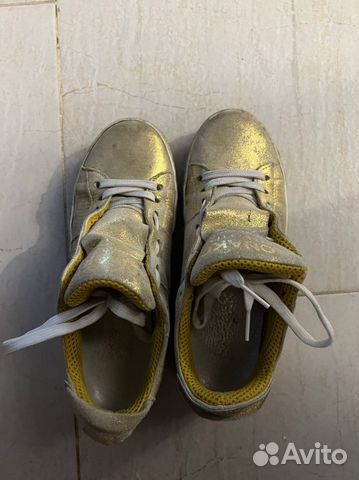 Кеды золотые