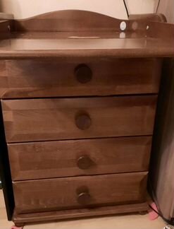 Комод узкий Лель с пеленальным столиком