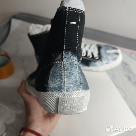 Высокие Кеды Maison Margiela Tabi Унисекс