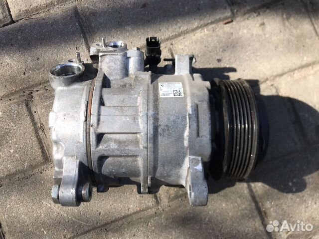 BMW f ser компрессор кондиционера