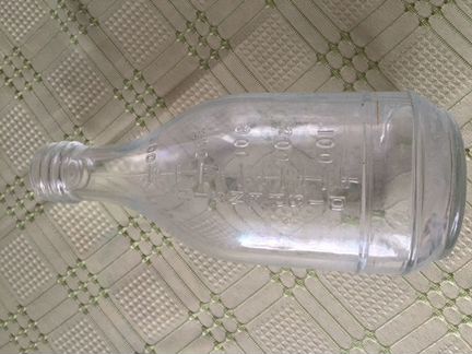 Бутылка аптечная старинная 1845 год