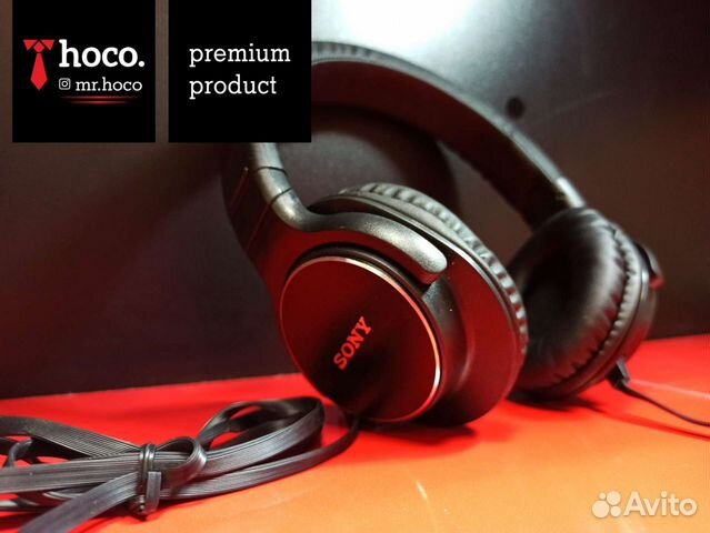 Наушники Sony с микрофоном (+ опт)