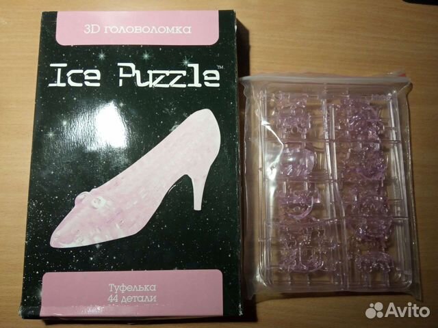 Пазл туфелька розовая
