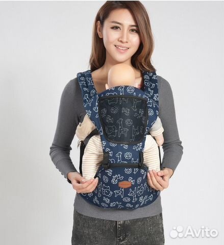 Хипсит со съёмной спинкой для мамы