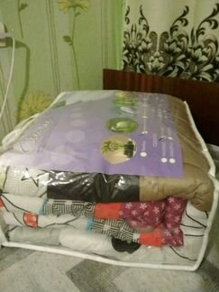 Одеяло, подушки, постельное белье