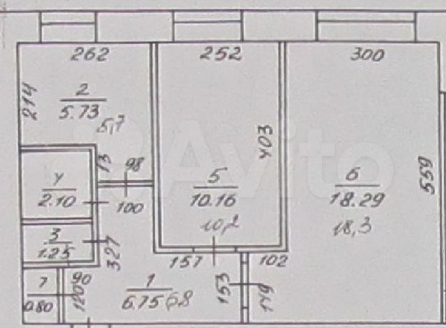2-к. квартира, 45,1 м², 5/9 эт.
