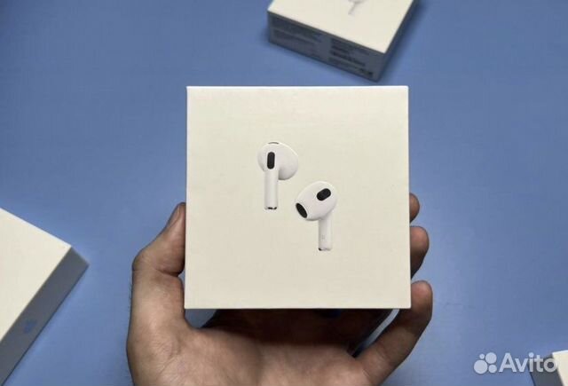 Наушники Airpods 3 новые оригинальный чип Airoha