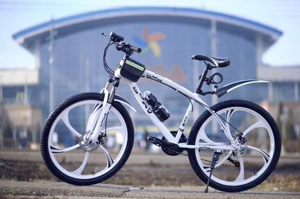 Велосипед с литыми дисками 26 колёса