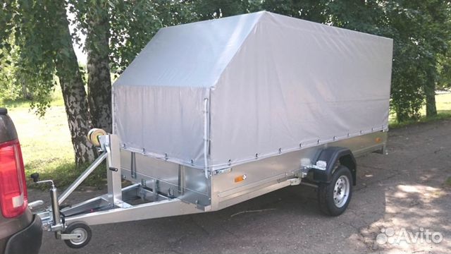 Прицеп легковой для снегохода сст 09 супер хит