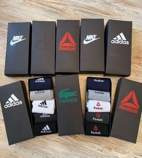 Носки комплект Nike, Adidas и другие