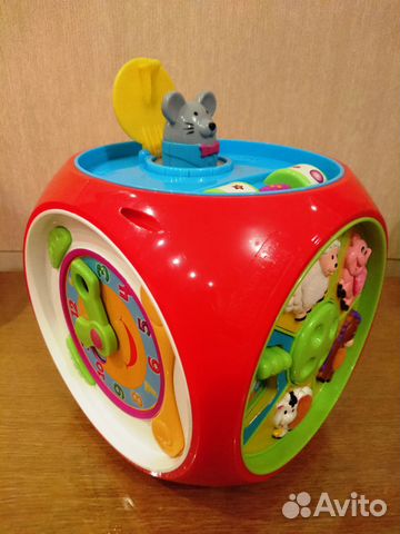 Развивающая музыкальная игрушка Мультикуб