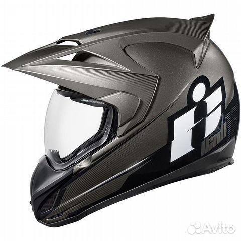 Шлем icon airframe pro quicksilver - black