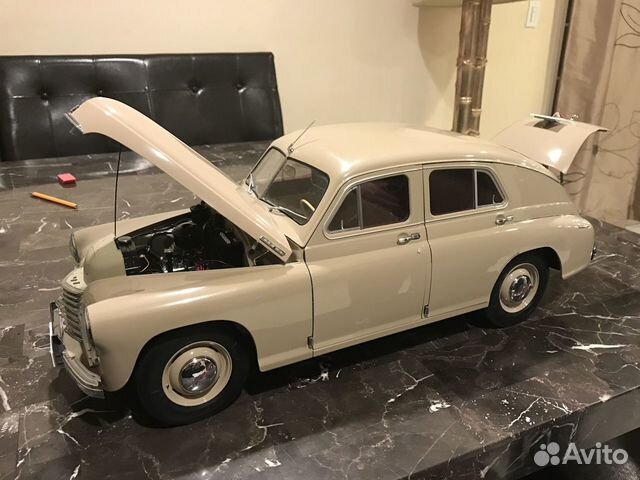 Победа газ м20 модель 1:8 деагостини