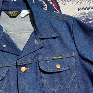 Куртка джинсовая wrangler made USA винтаж 80-Х