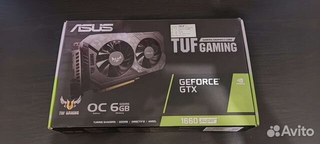Видеокарта Asus Geforce GTX 1660 Super