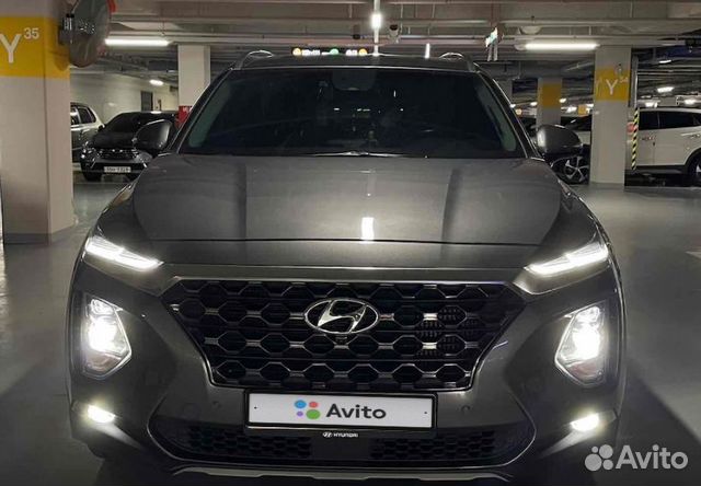 Hyundai Santa Fe 2.2 AT, 2019, 35 000 км