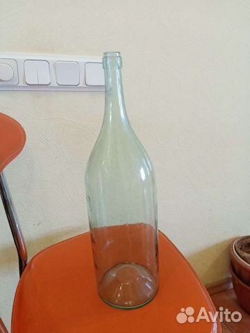Бутылка стеклянная