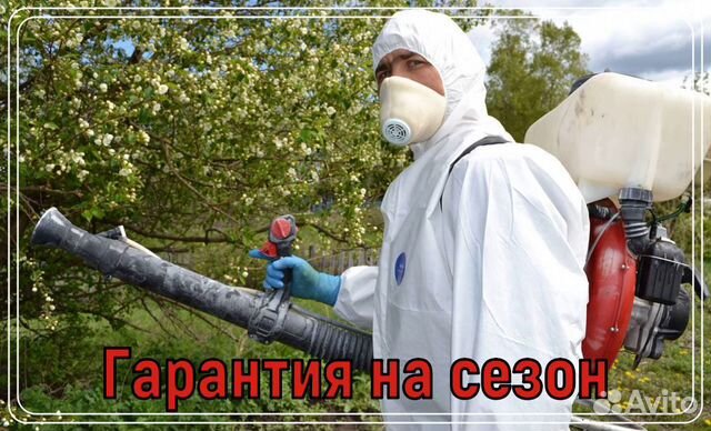 Обработка от клещей кротов комаров борщевика ос