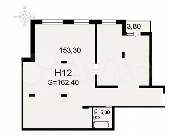 Продам помещение свободного назначения, 163 м²