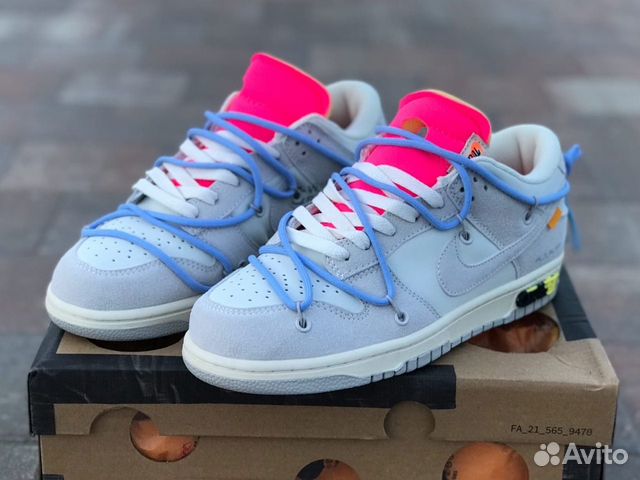 Кроссовки Новые Nike x Off-White SB Dunk Low