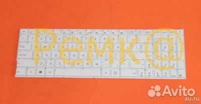 Клавиатура для ноутбука Asus X540L белая