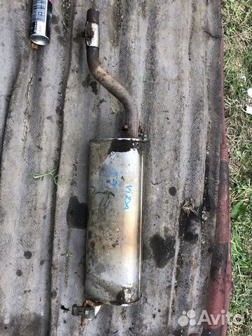 Задняя часть глушителя Zaz Vida