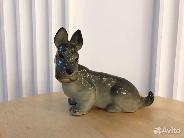 Статуэтка Скотч терьер лфз СССР