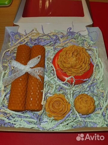 Свечи из пчелиного воска и вощины